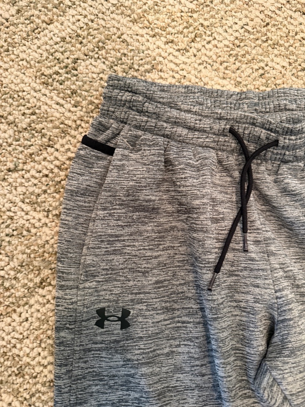Under Armour Mens Sweatpants Duo — Light and Dark Grey- size M - Picture 3 of 12